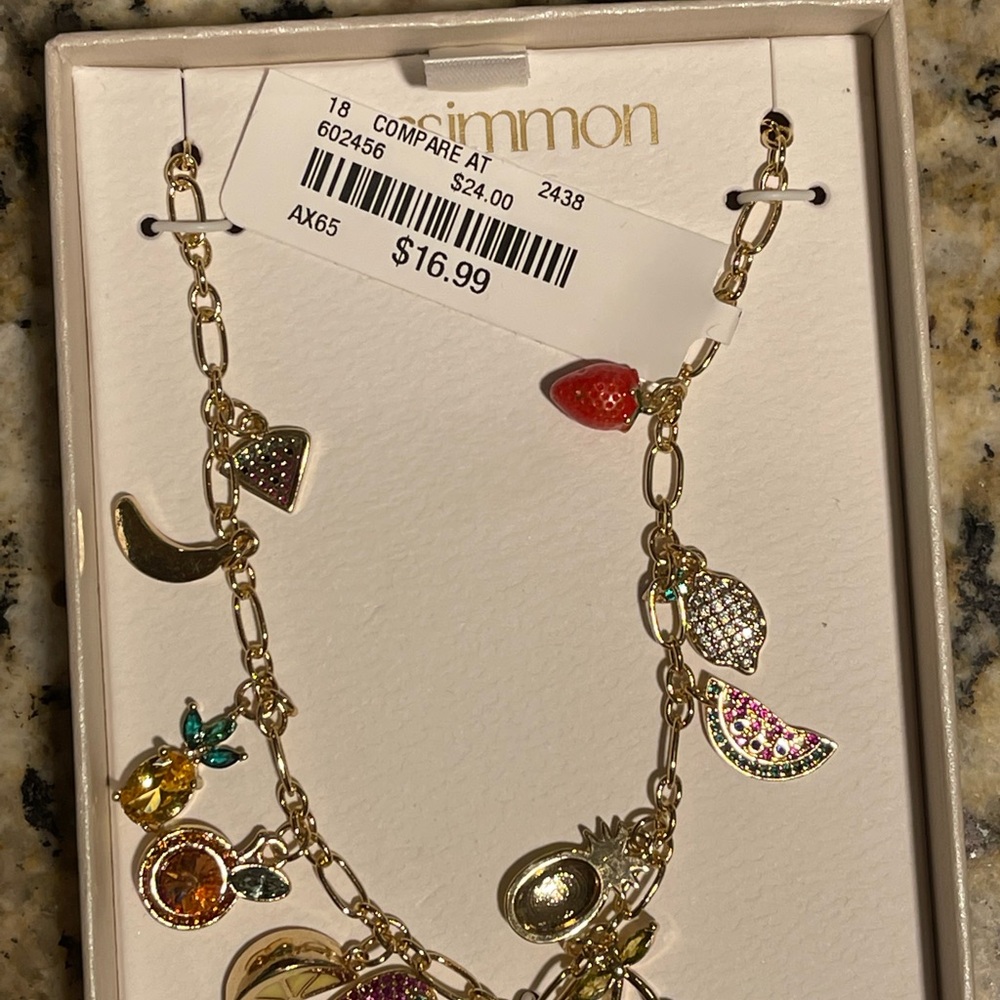 Gold Charm Necklace